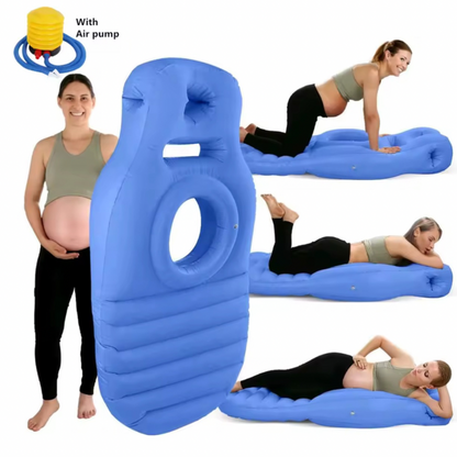 ComfortBloom Almohada Inflable Para Embarazadas